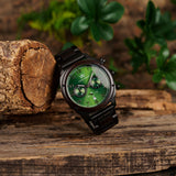 ROYAL EVERGREEN - BLACK SANDALWOOD  (44MM)